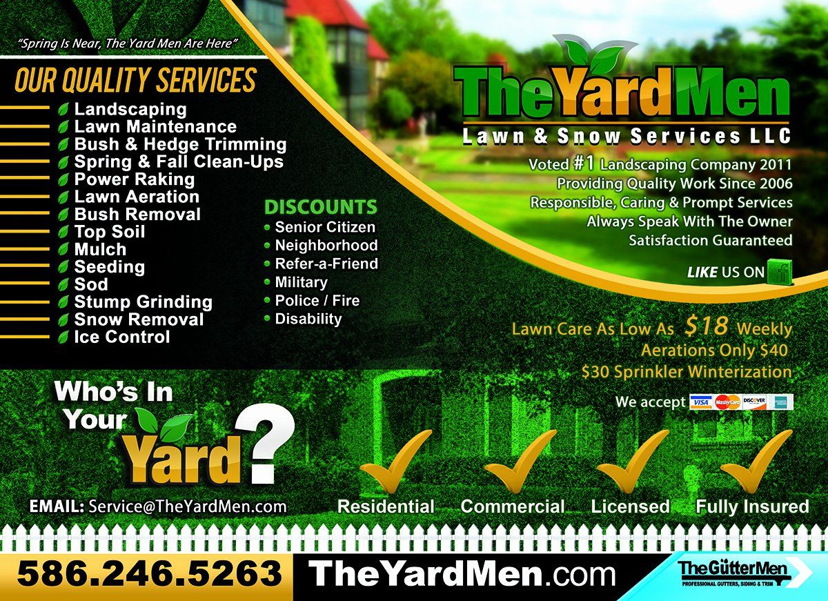 lawn service business cards ideas 3