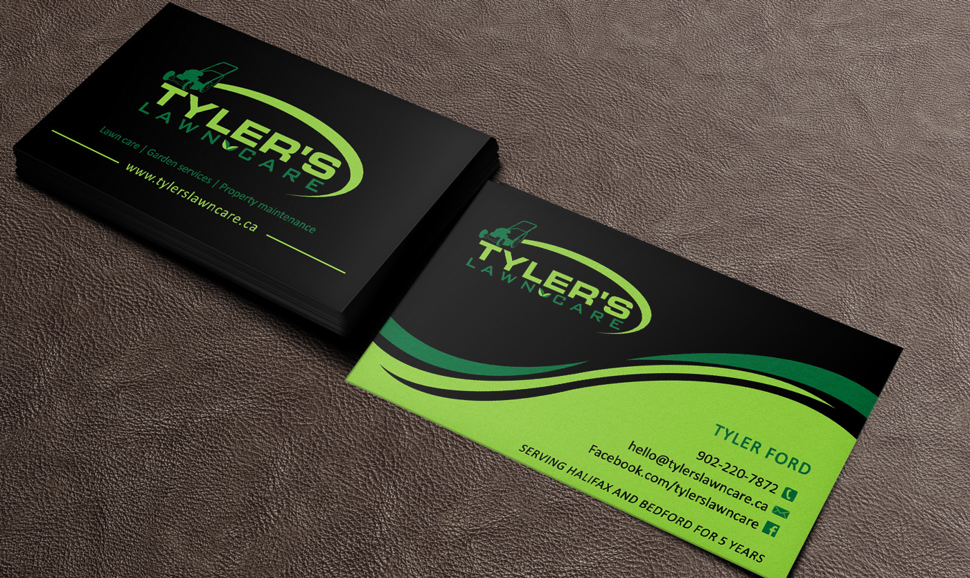 lawn service business cards ideas 5