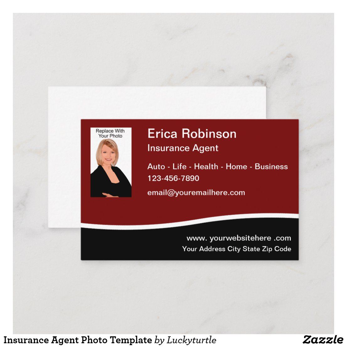 life insurance business cards 2