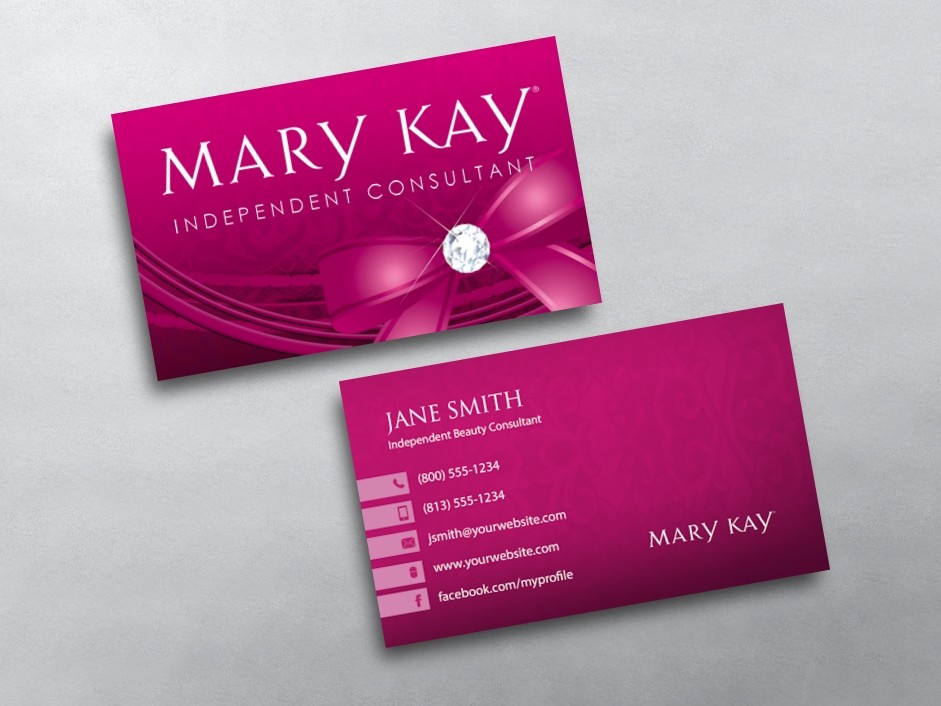 mary kay business cards templates 3