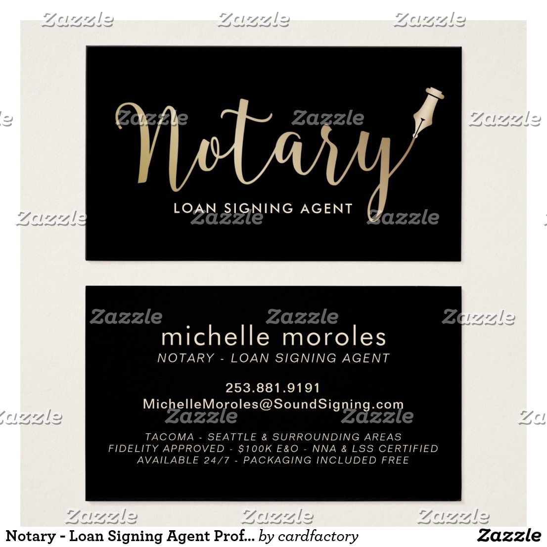 notary business cards ideas 3
