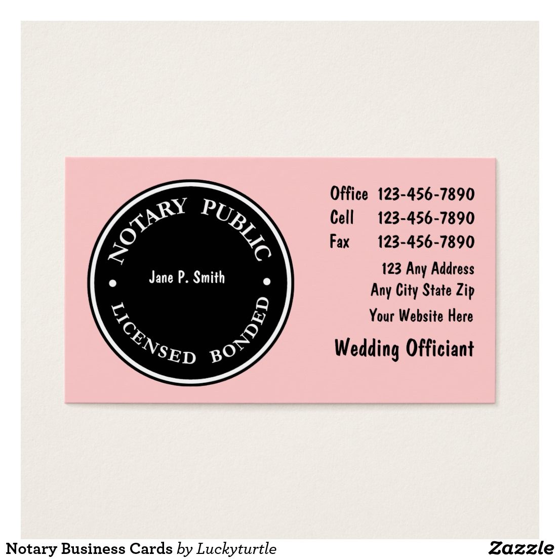 notary signing agent business cards 2