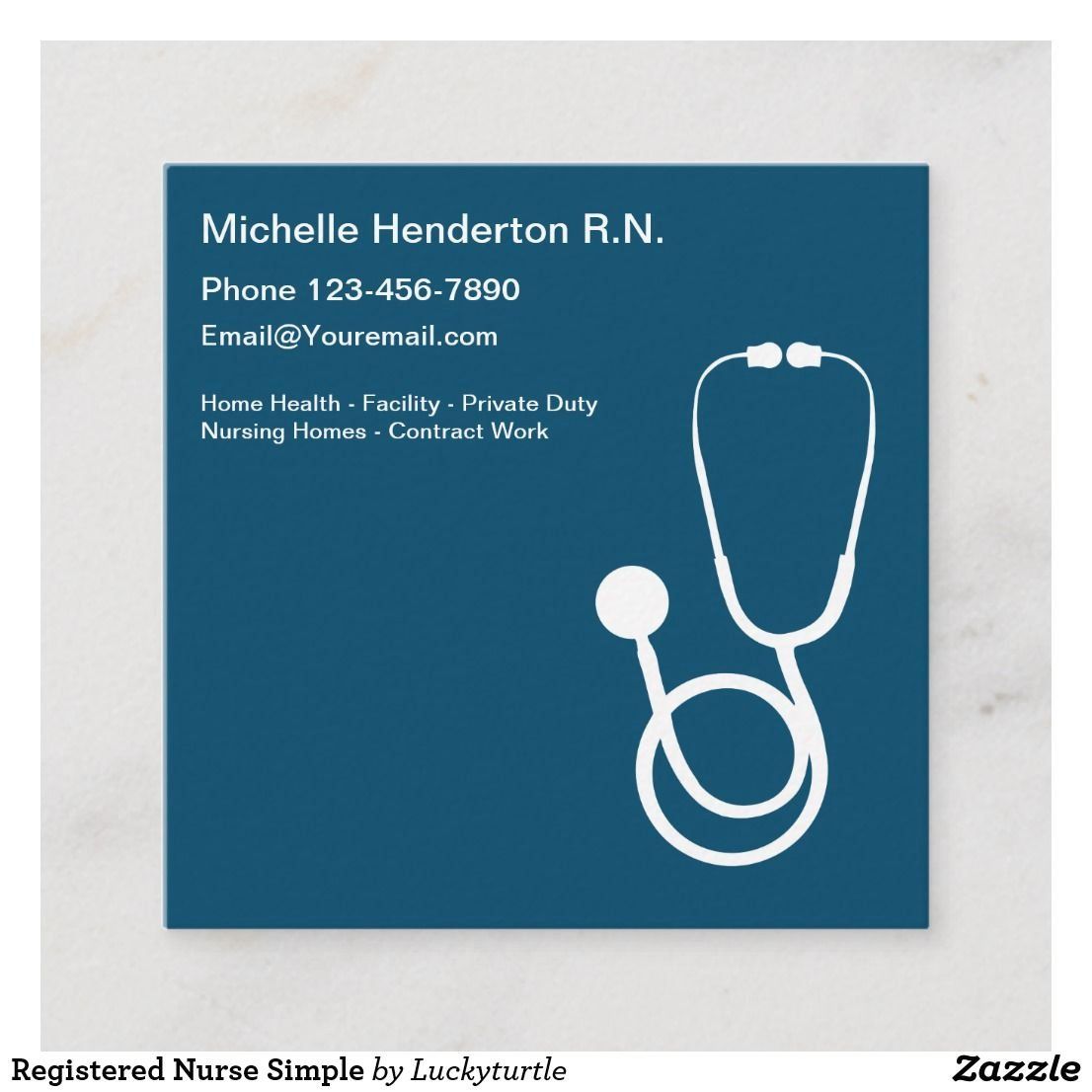 nurse business cards 3