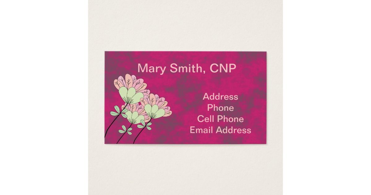 nurse practitioner business cards 2