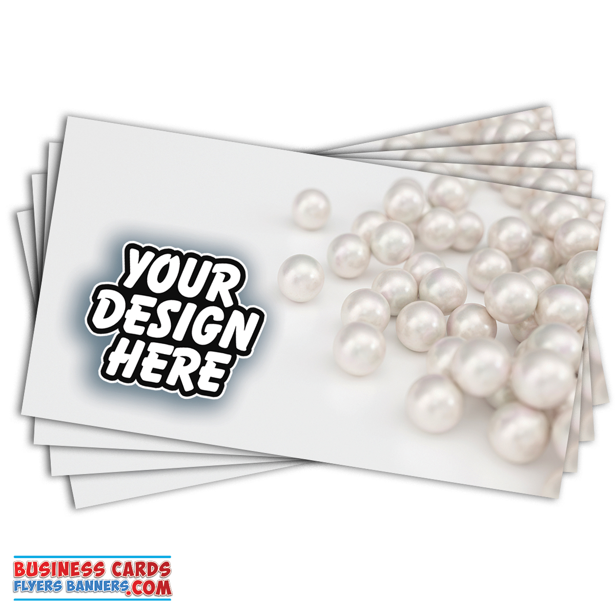 pearl business cards in Us 3