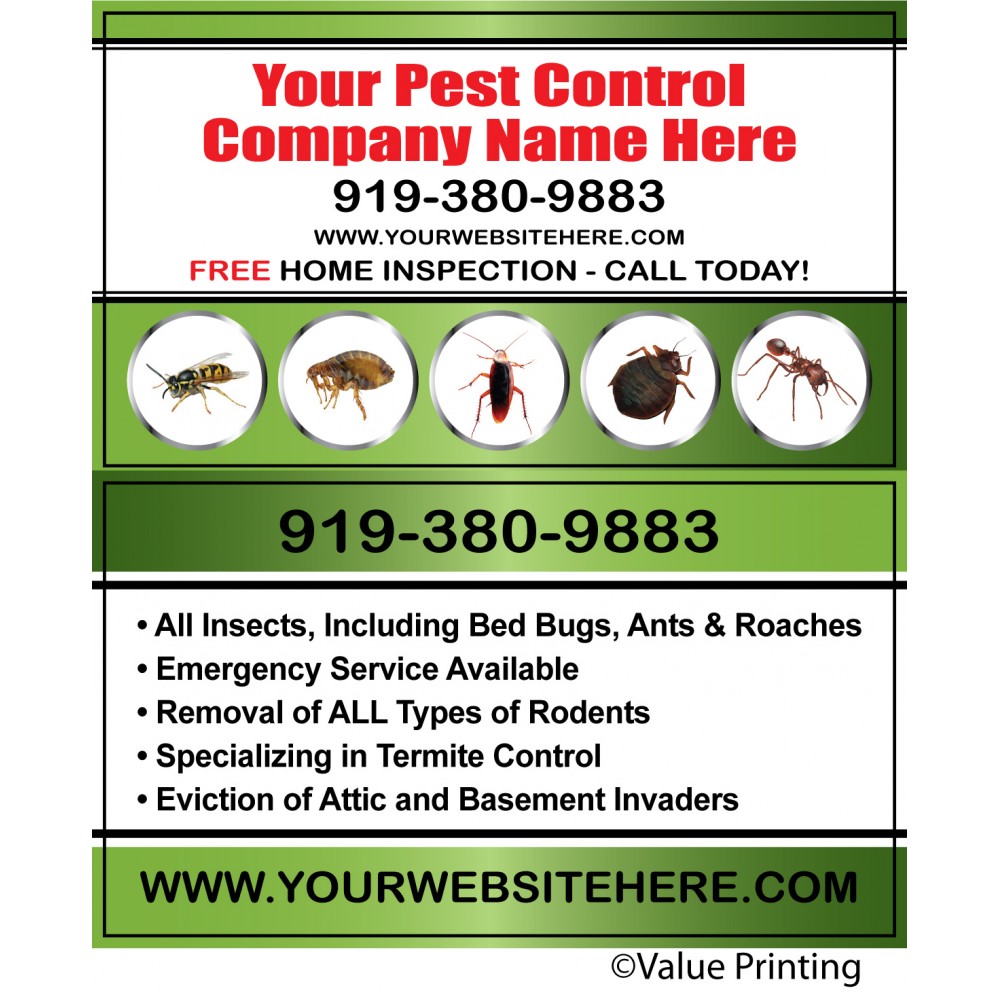 pest control business cards 2