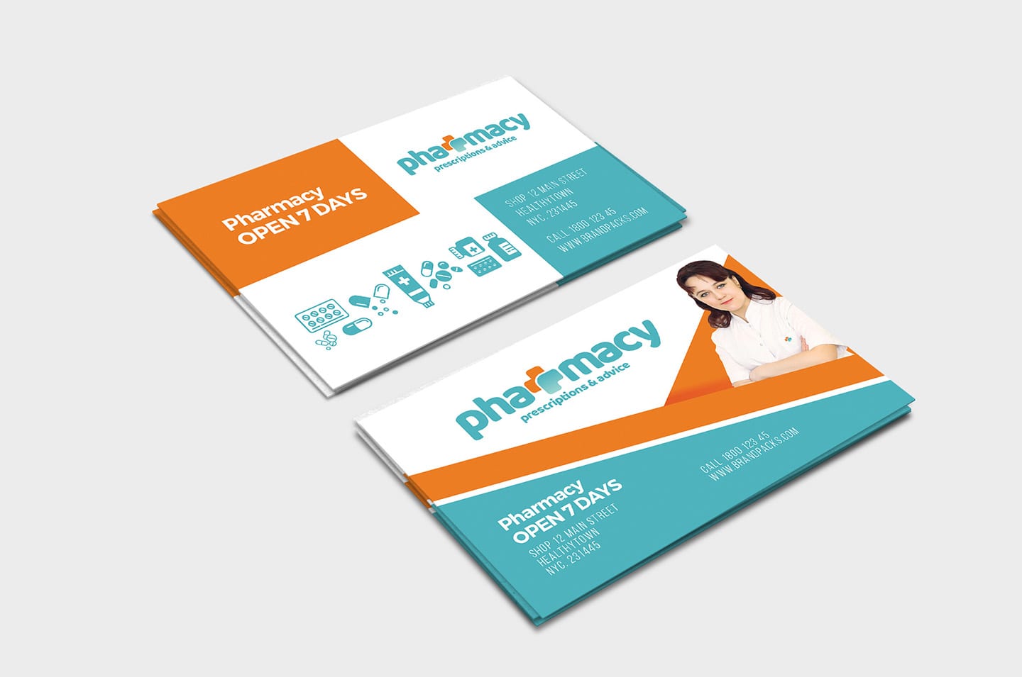 pharmacy business cards 2