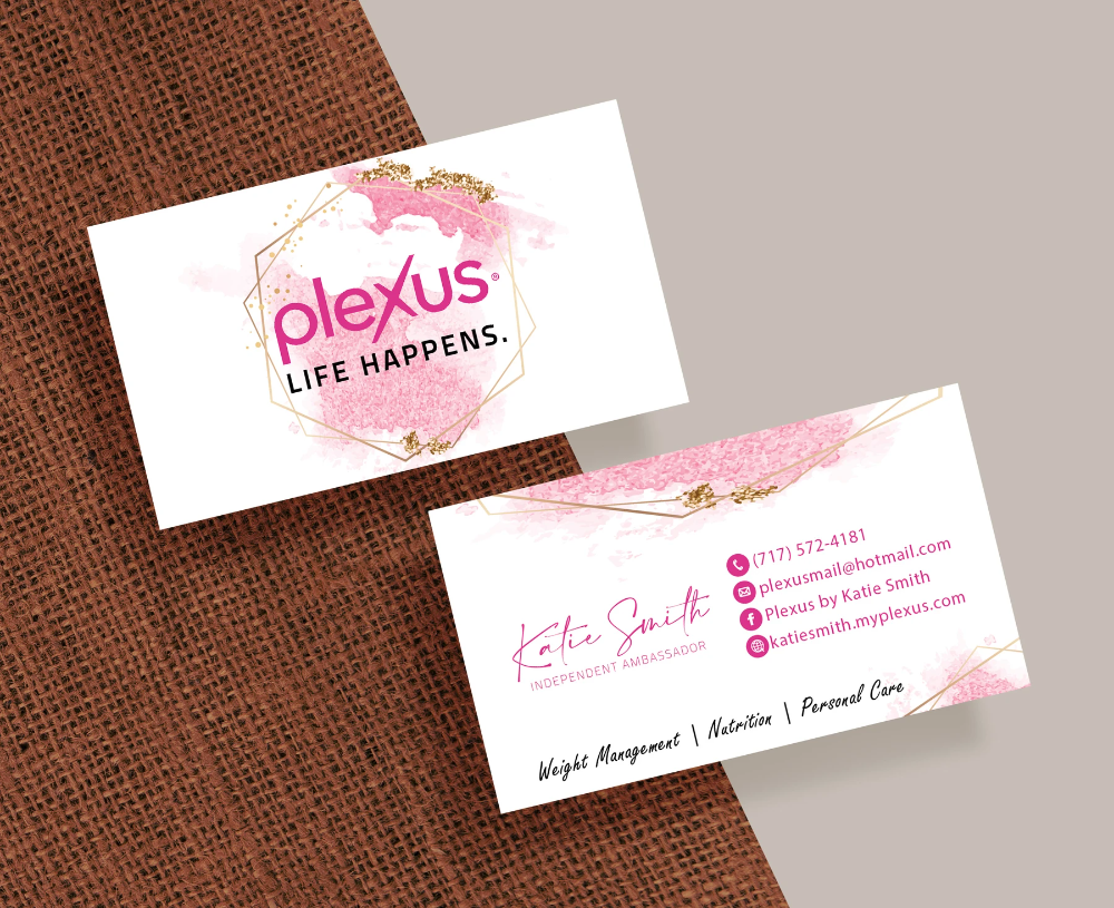 plexus business cards vistaprint 3