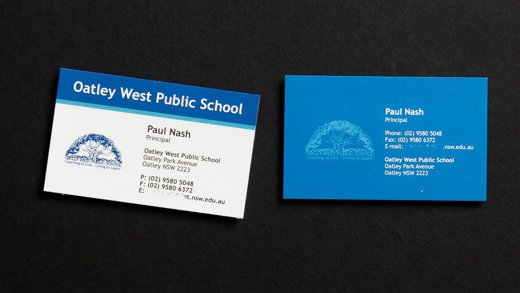 school business cards 2