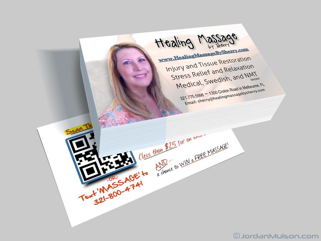 therapist business cards 3