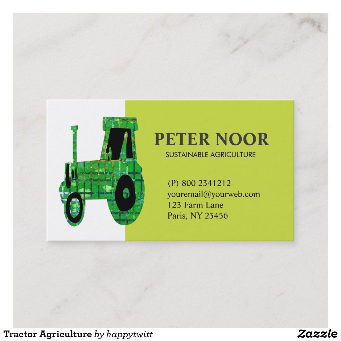 tractor business cards 3