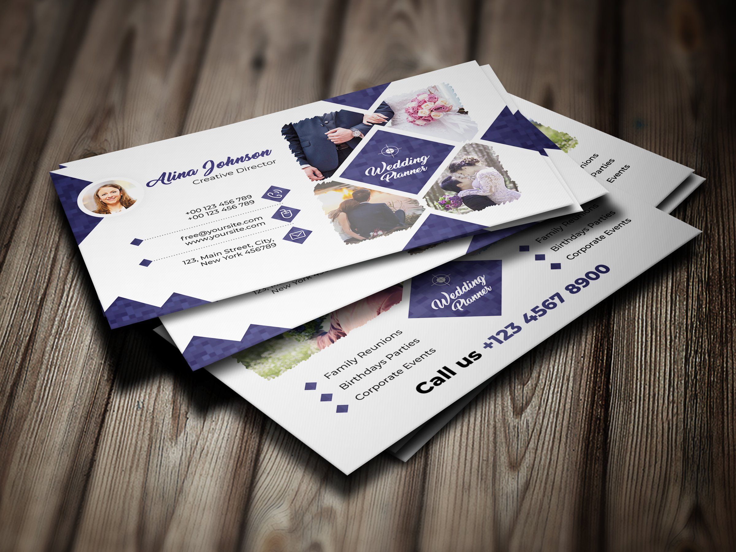 wedding planning business cards 3