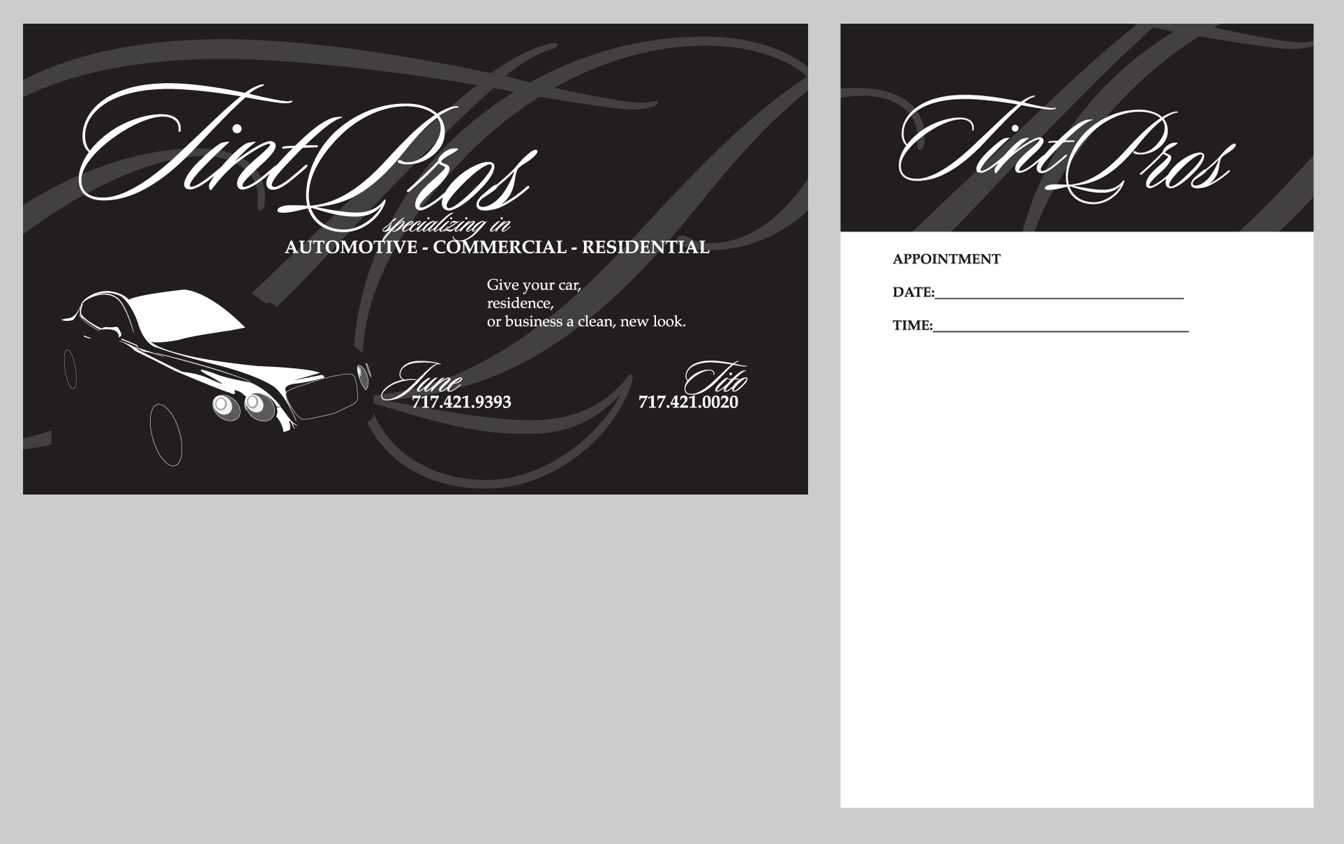 window tint business cards in Us 4