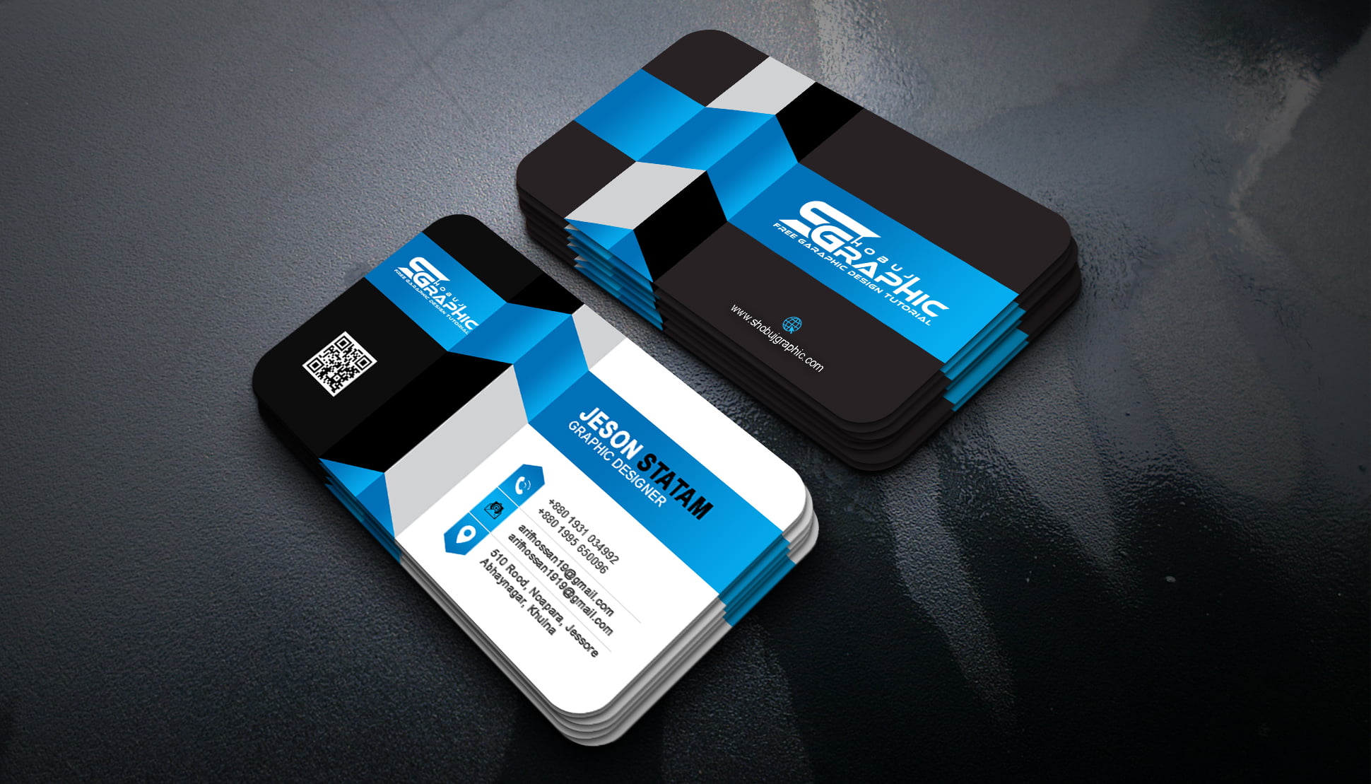 3d artist business cards 1