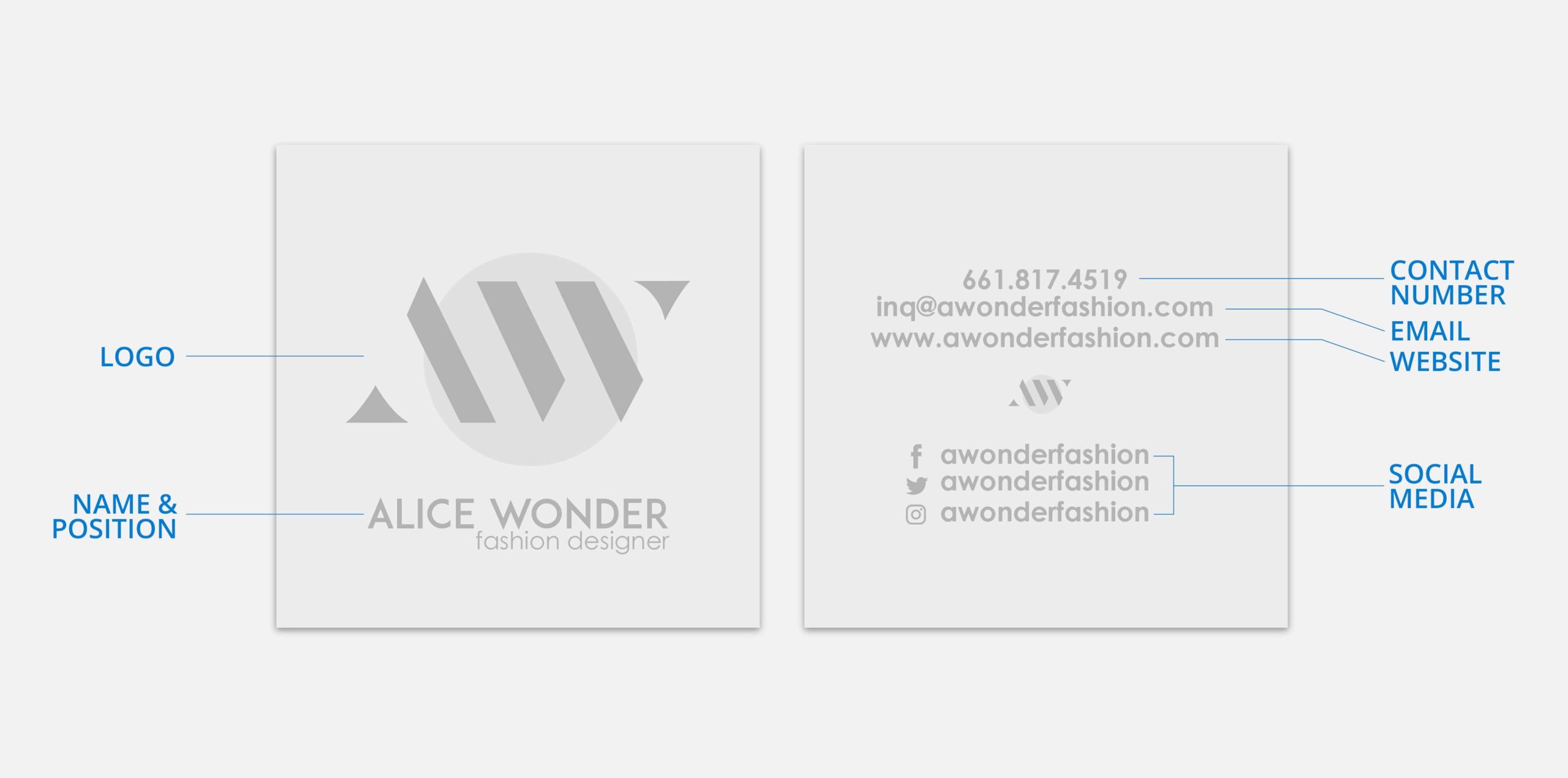 3x3 square business cards 4