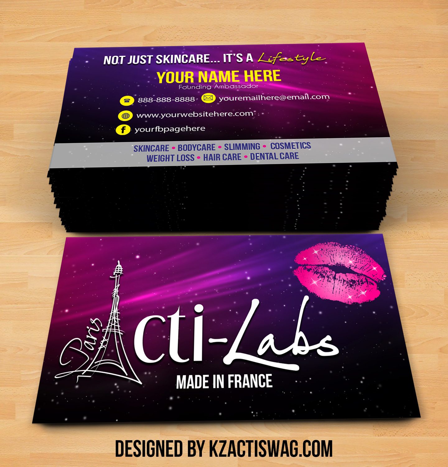acti labs business cards 1