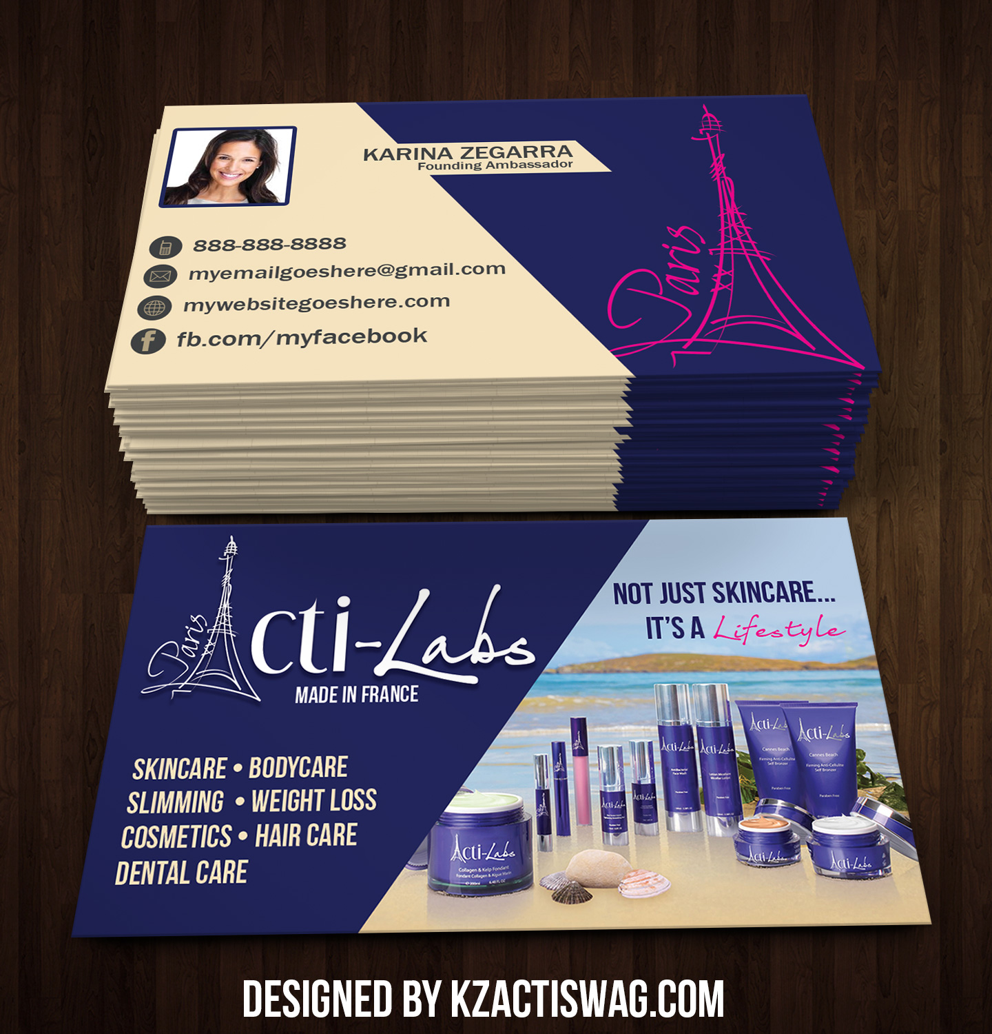 acti labs business cards 2