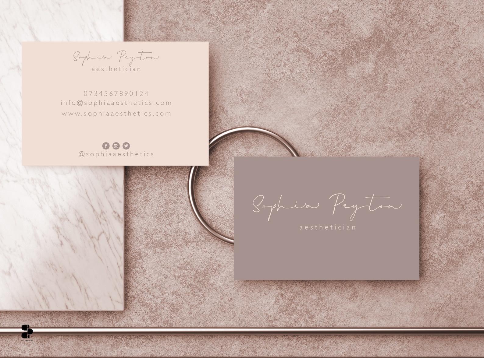 aesthetic business cards 8
