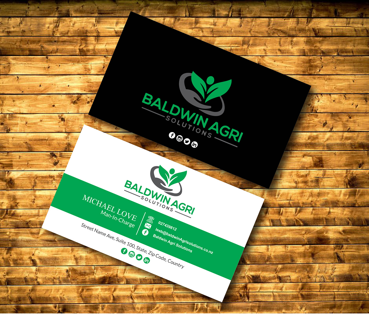 agriculture business cards 2