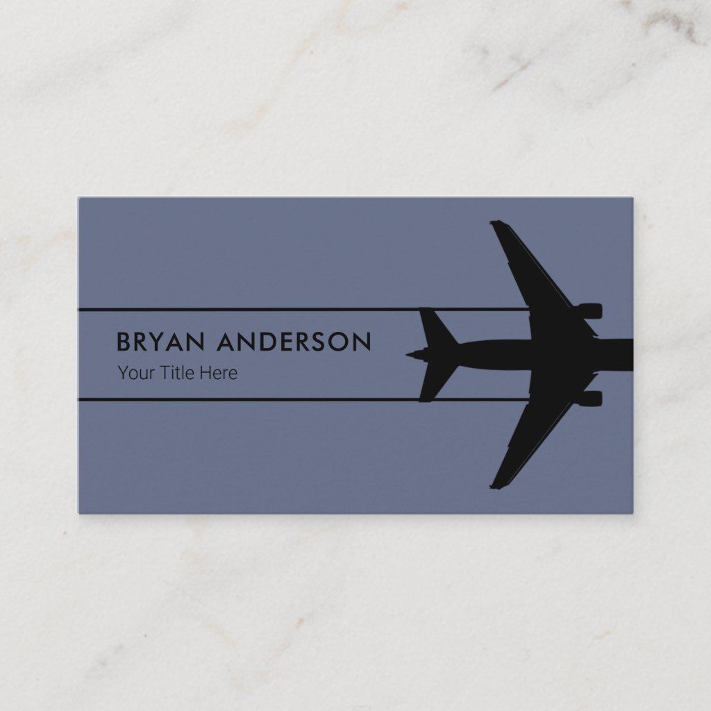 airplane business cards 3