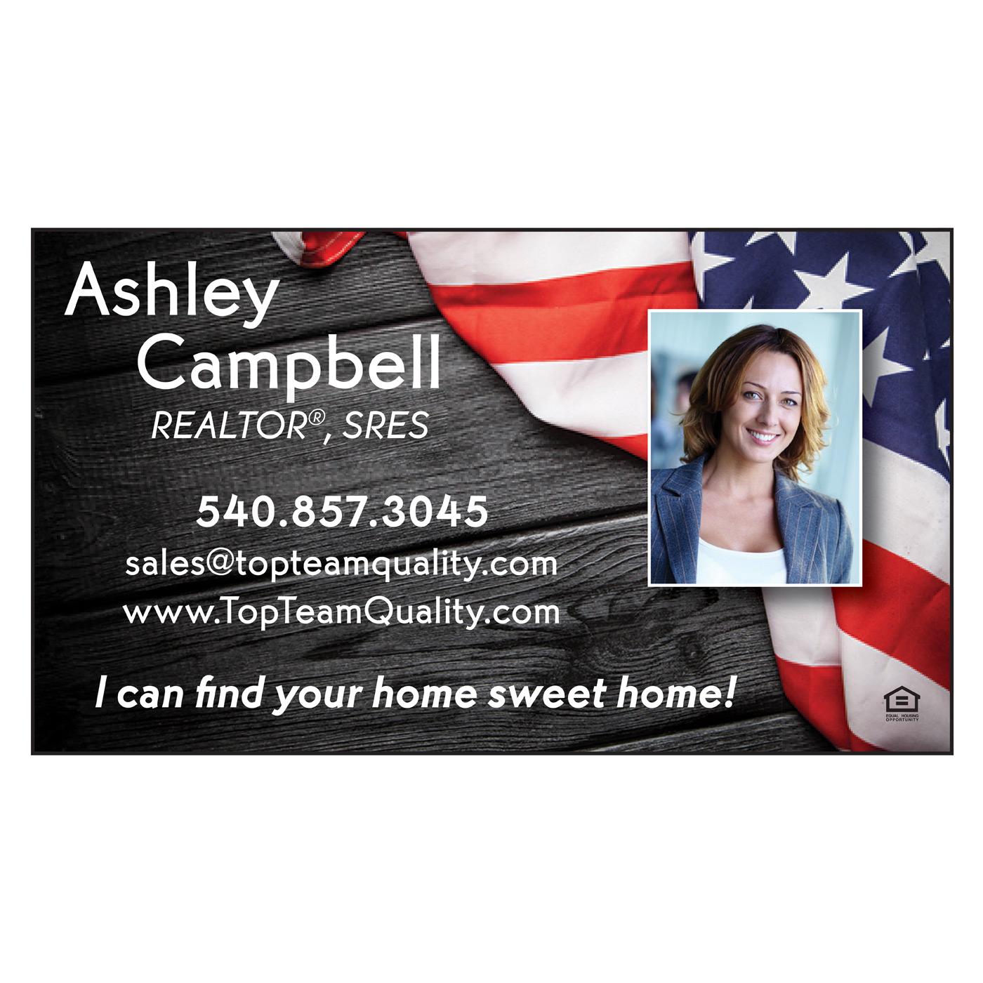 american flag business cards 2