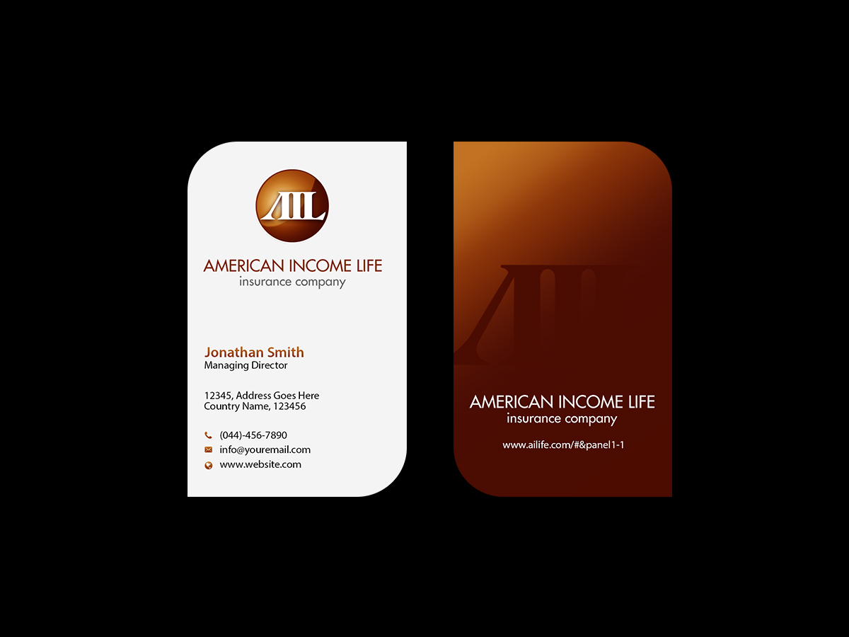 american income life business cards 3