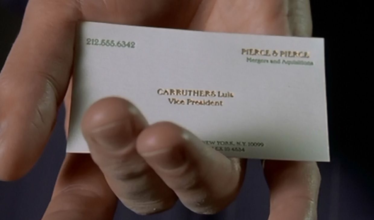 american psycho business cards 1