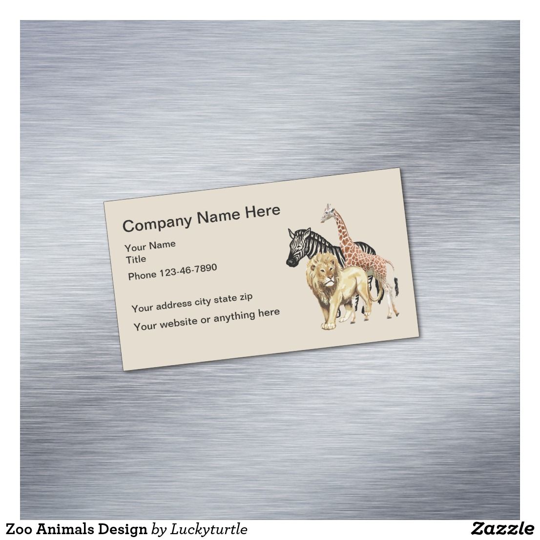 animal business cards 2