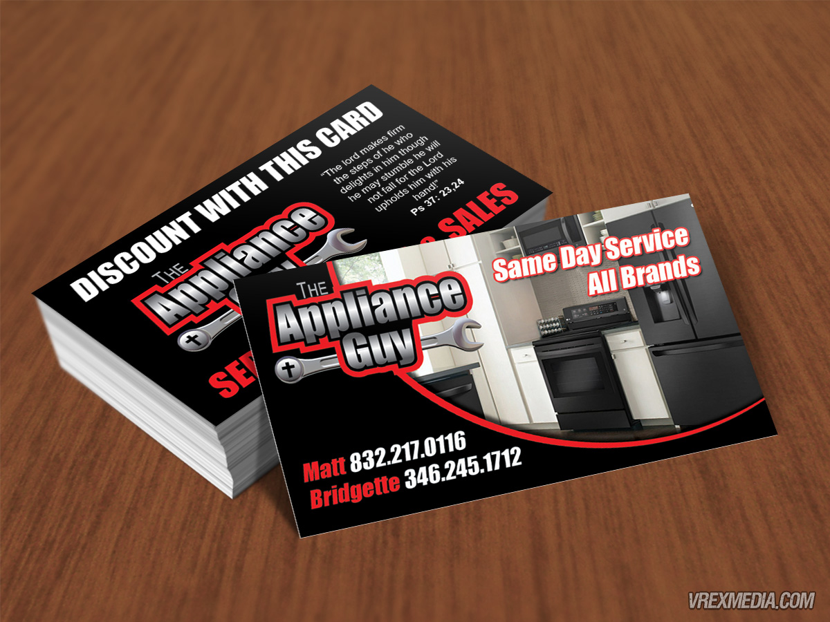 appliance business cards 1