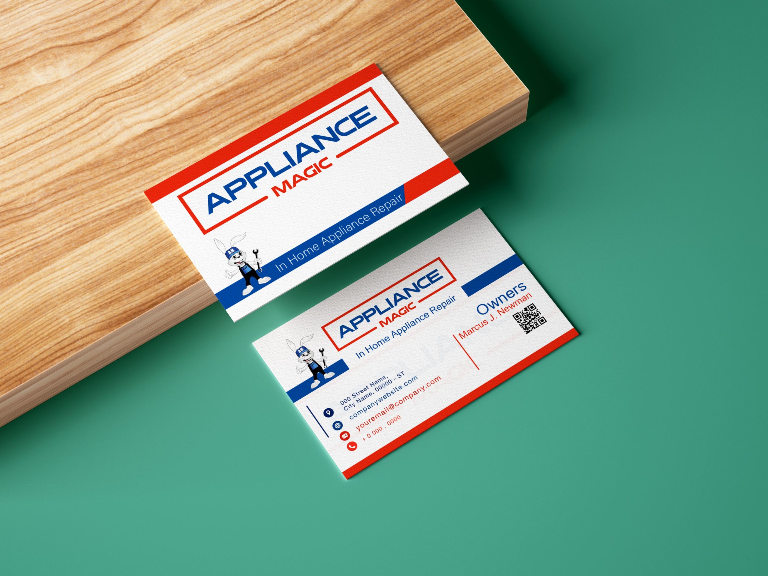 appliance business cards 2