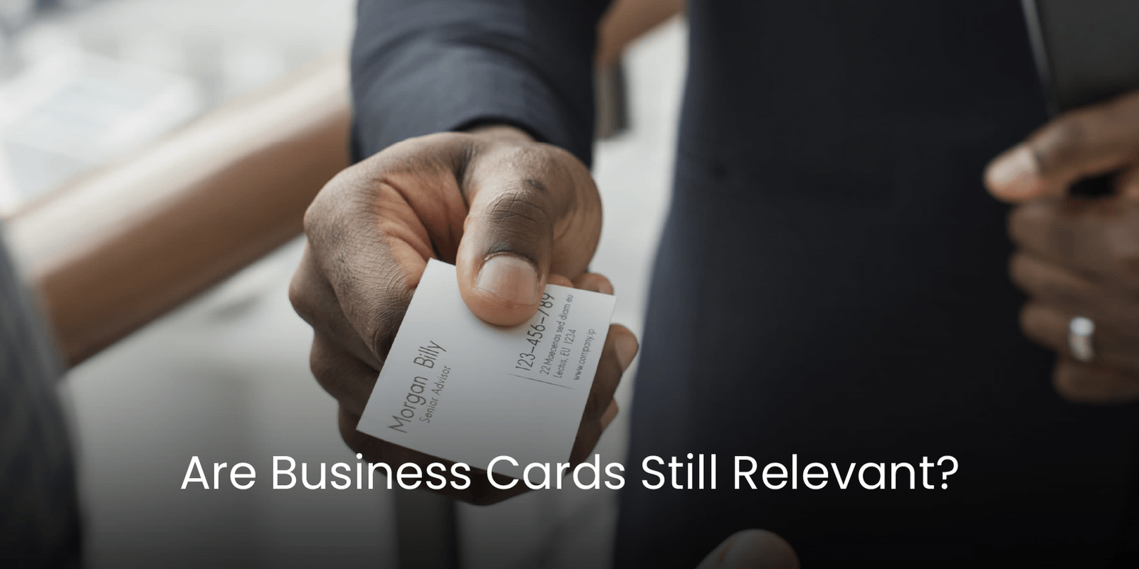 are business cards still relevant 2022 5