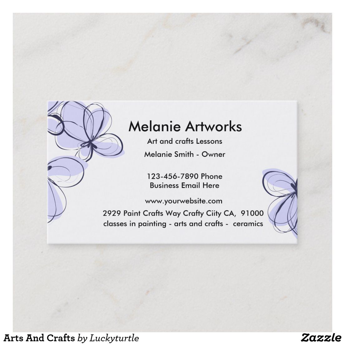 arts and crafts business cards 3