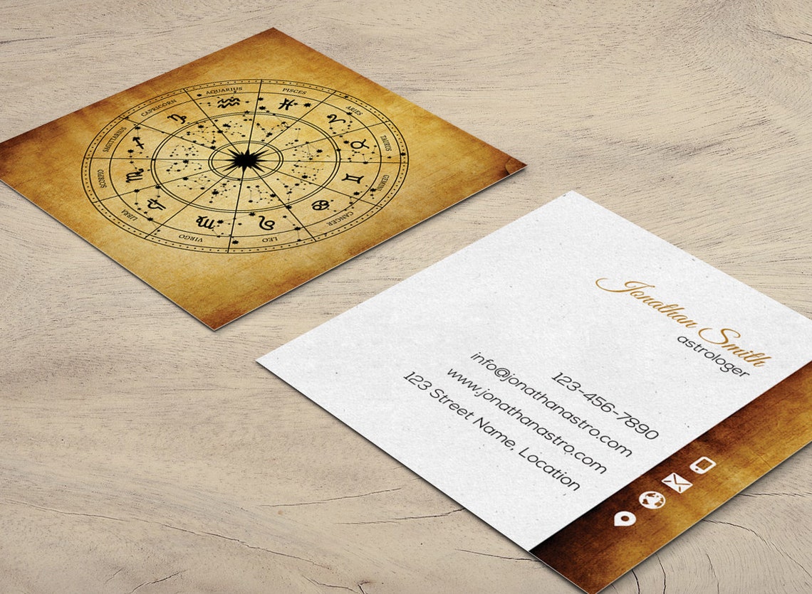 astrology business cards 1