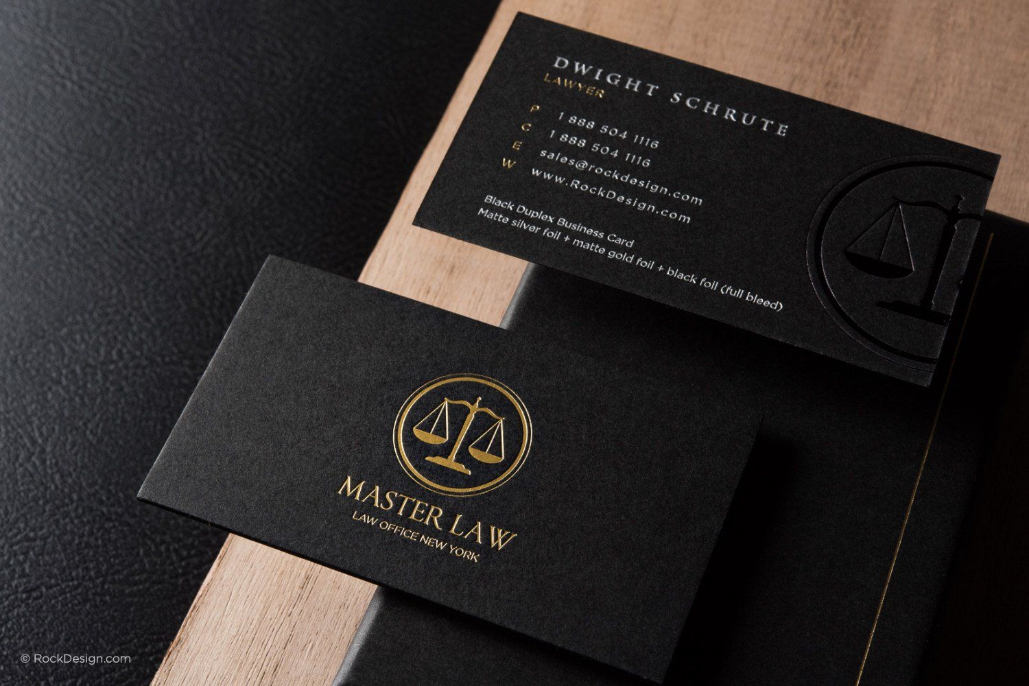 attorney business cards examples 3