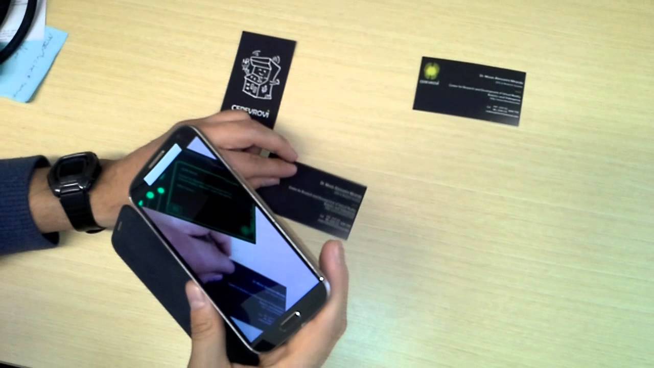 augmented reality business cards 3