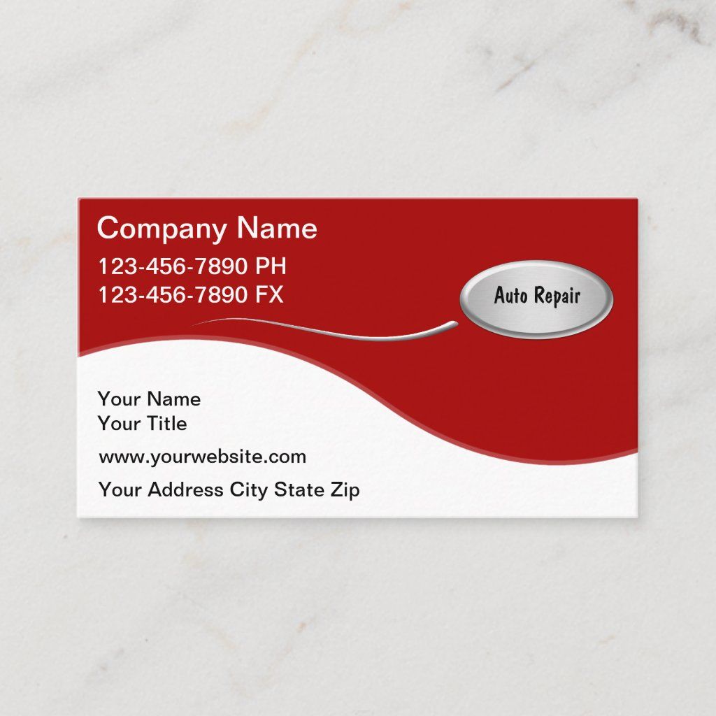 autobody business cards 3
