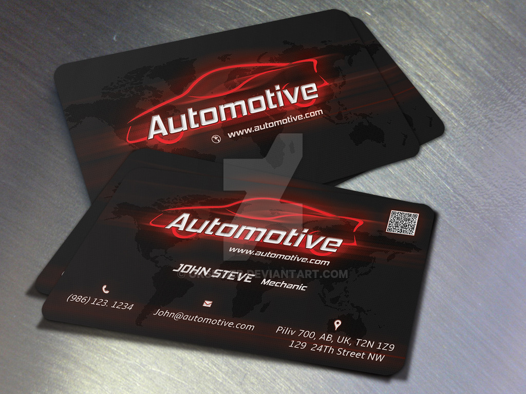 automotive business cards ideas 7