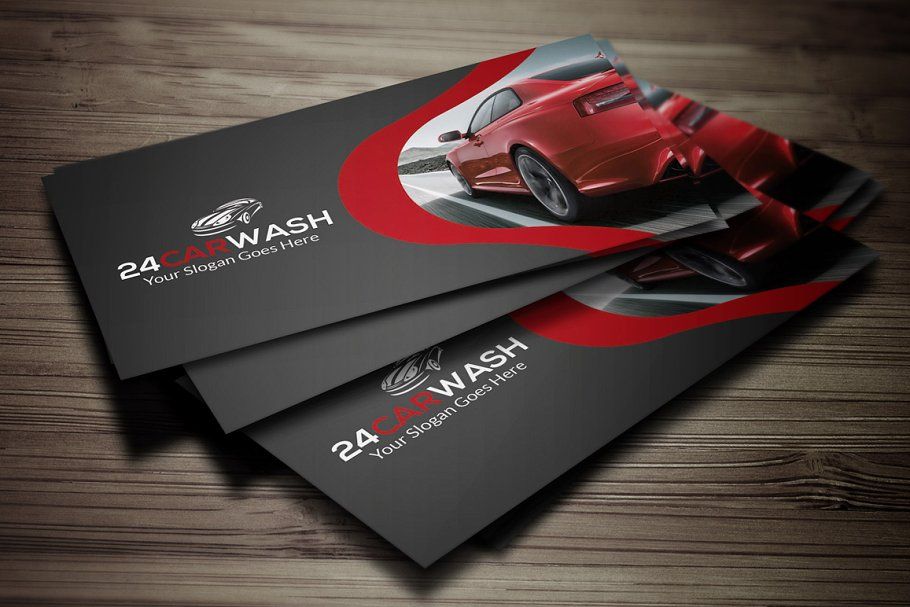 automotive detailing business cards 2