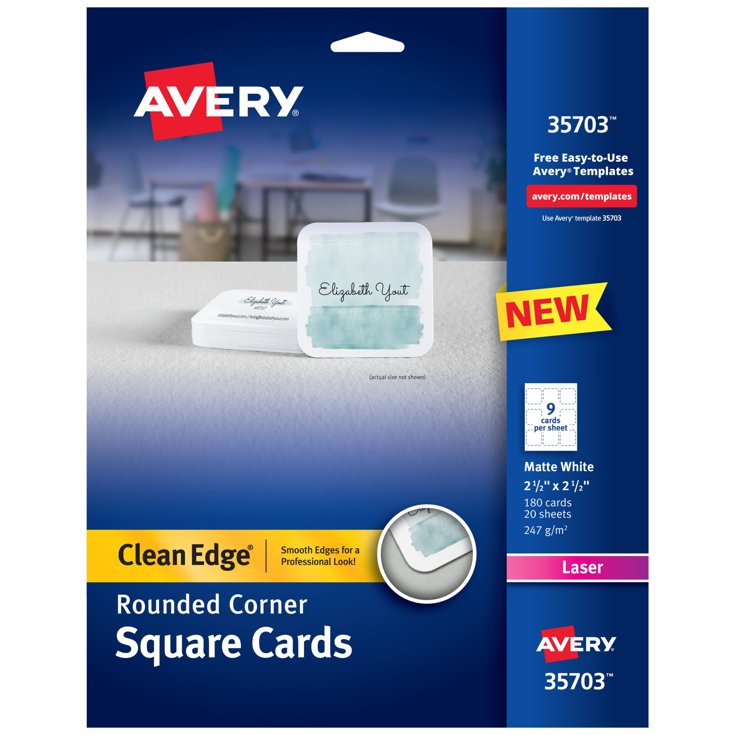 avery square business cards 1