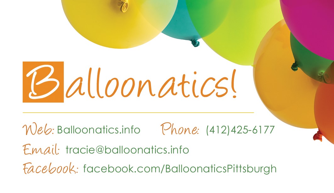 balloon decoration business cards 3