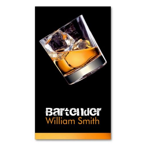 bartenders business cards 4