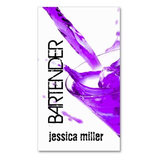 bartenders business cards 7