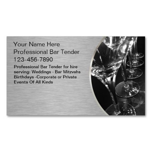 bartenders business cards 9