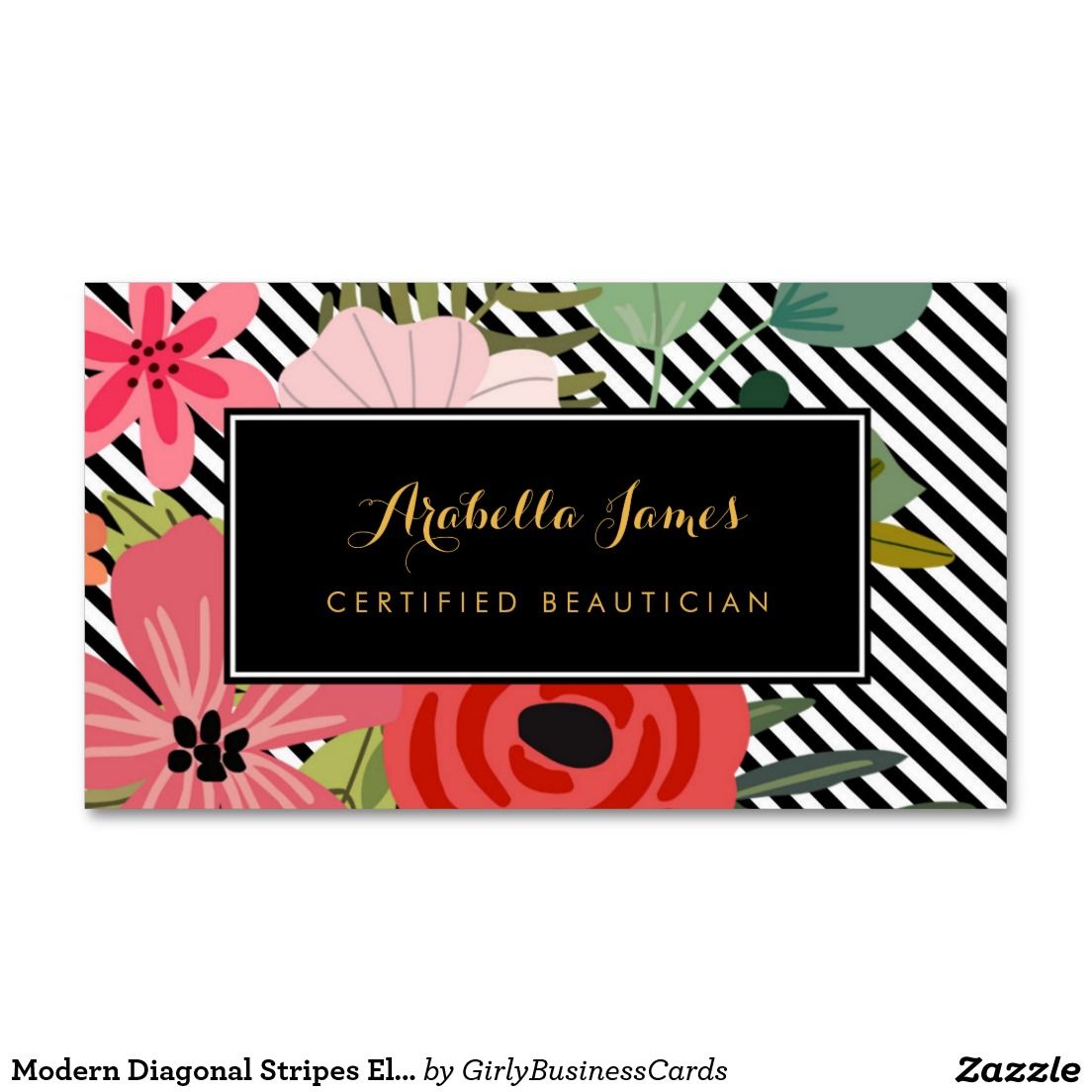 beautician business cards 4