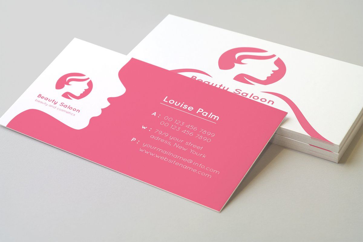 beautician business cards 5