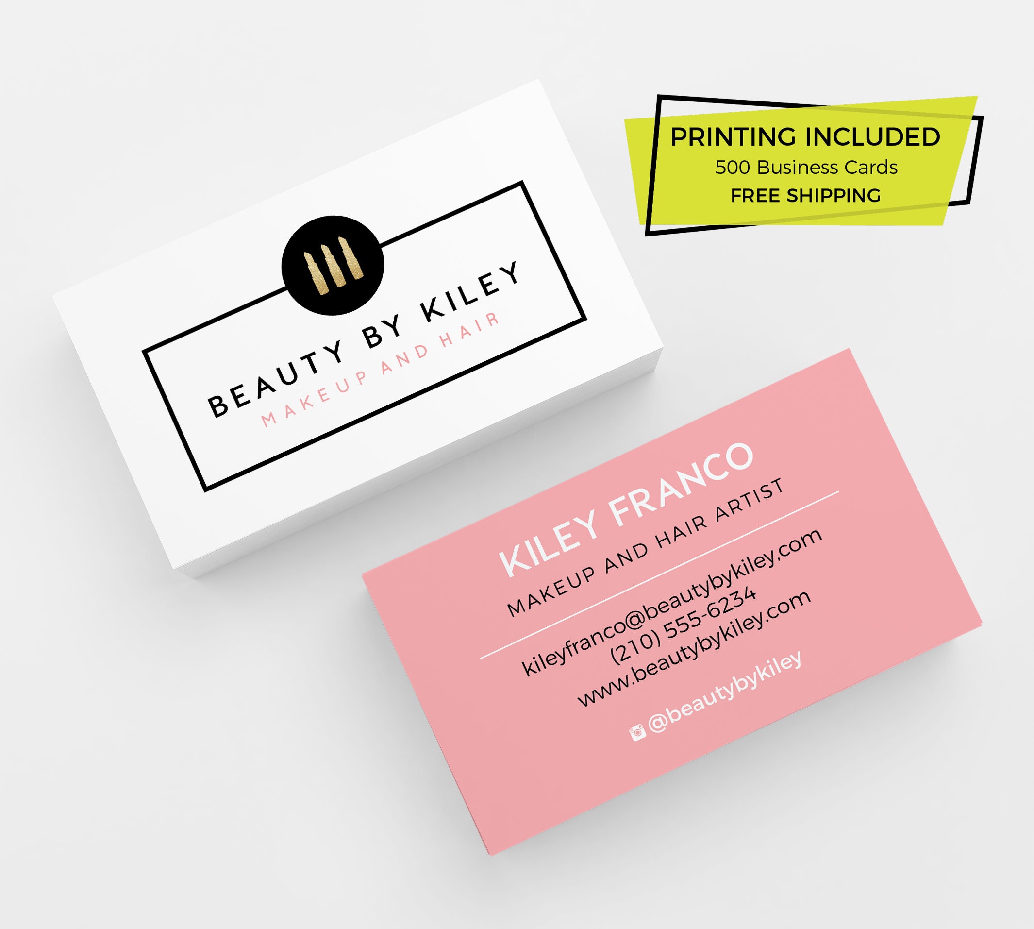 beauty business cards 1