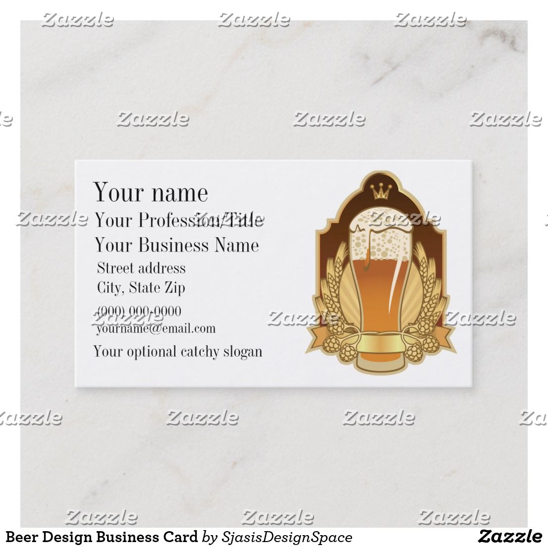 beer business cards 3