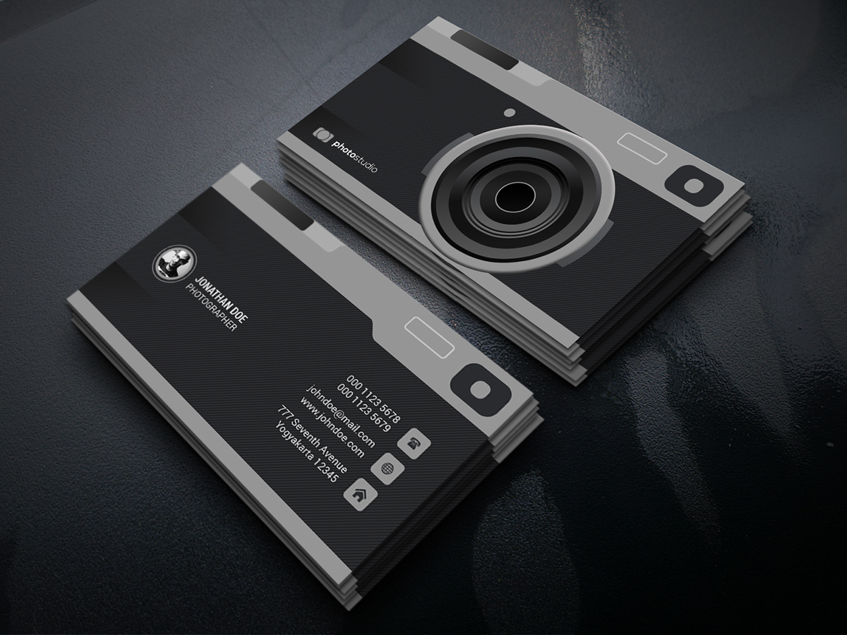 best business cards for photographers 3