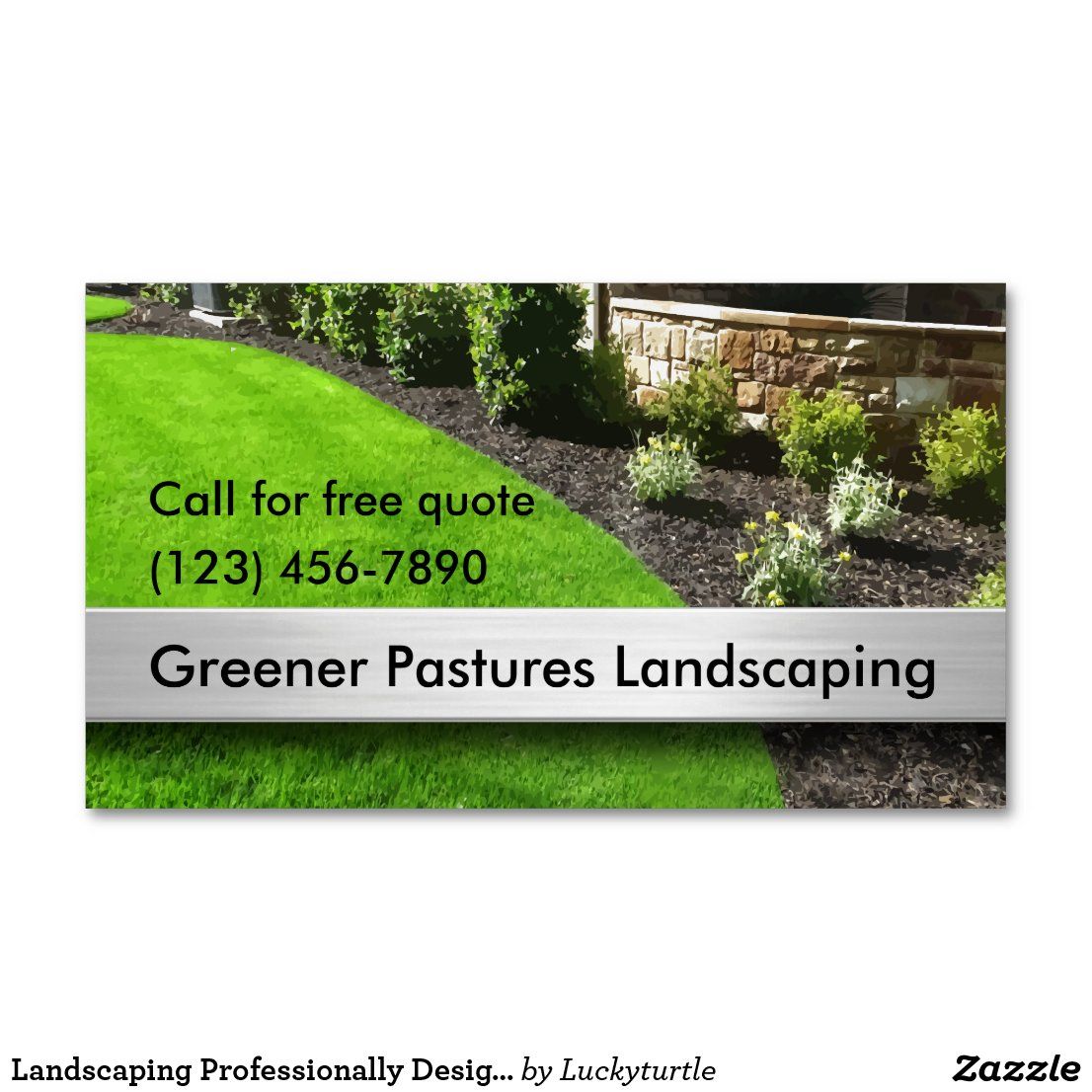 best landscaping business cards 2