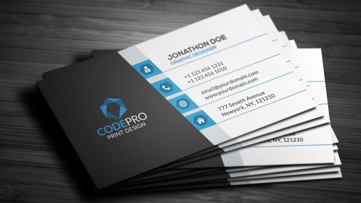 best place to put business cards 4